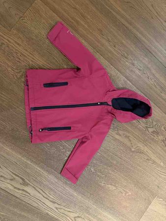 Softshelljacke pink Grösse 92 wie neu