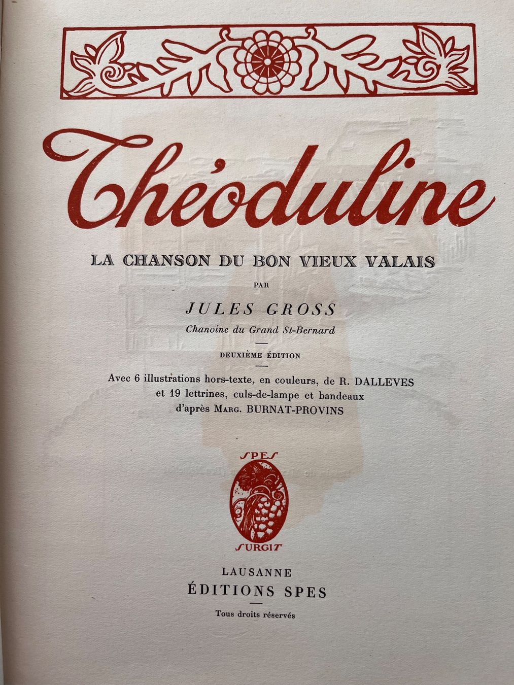 Libri: Théoduline – Usato da Villeneuve VD venduto da sim_q5hp 8