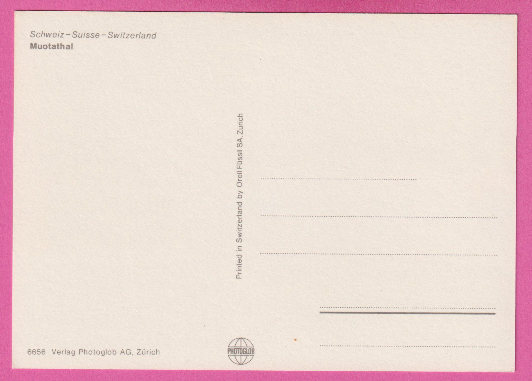 Cartoline postali: Muotathal 5-Bild Karte – Usato da Einsiedeln venduto da dillie 1