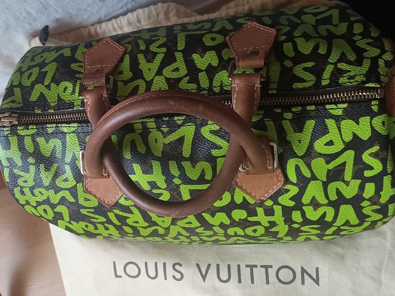 Louis Vuitton Taschen für Damen: Louis Vuitton Graffiti Stephen Sprouse Speedy 30 – Neu (gemäss Beschreibung) aus Maienfeld von Andyr44 2
