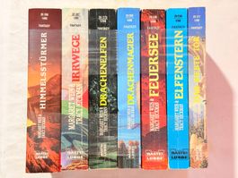 Fantasy Buchreihe von Weis & Hickman, 7 Bände, guter Zustand