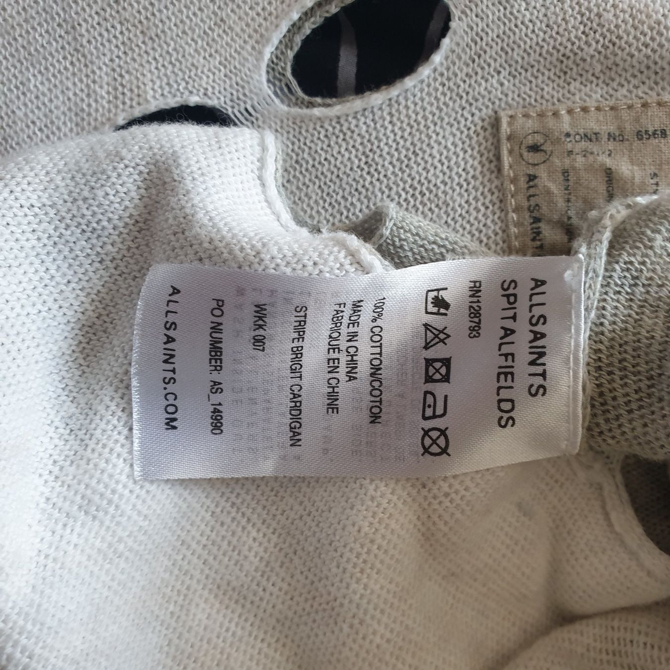 Allsaints Jacken: ALLSAINTS raffinierte Strickjacke EHG (ca. L) – Gebraucht aus Frenkendorf von Chrigeli01 4