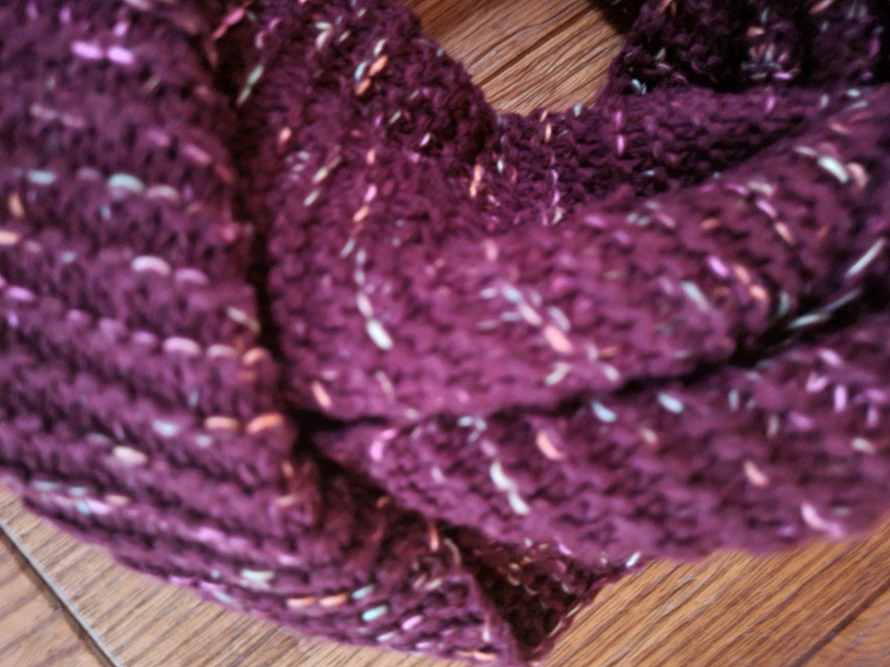 Foulard & Sciarpe: Kuscheliger Strickschal Loop für den Winter! – Usato da Vättis venduto da cala010 1