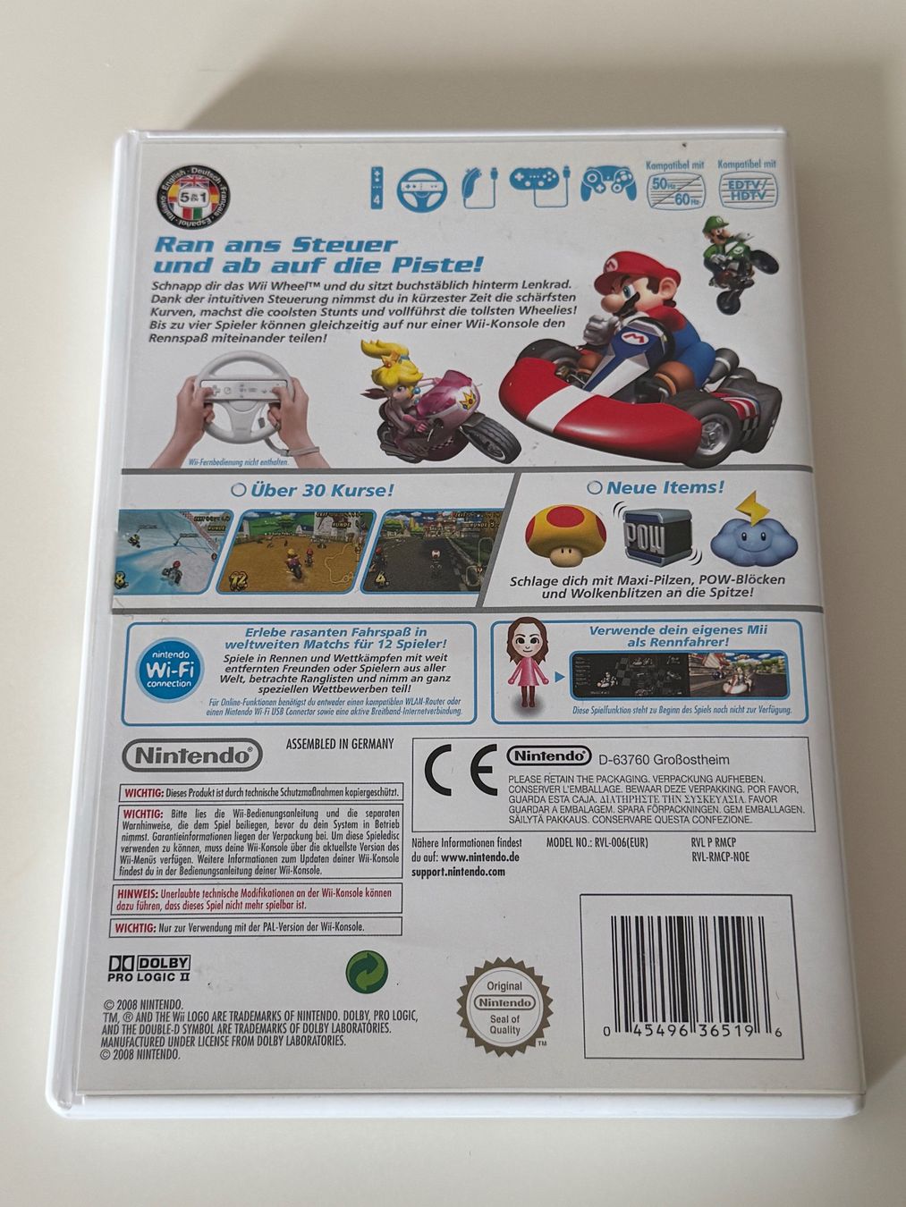 Nintendo Giochi: Mario Kart Wii - Nintendo Wii – Usato da Altstätten SG venduto da sheamus 1