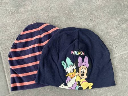 Süsses Mützen-Set mit Minnie&Daisy (neuwertig)