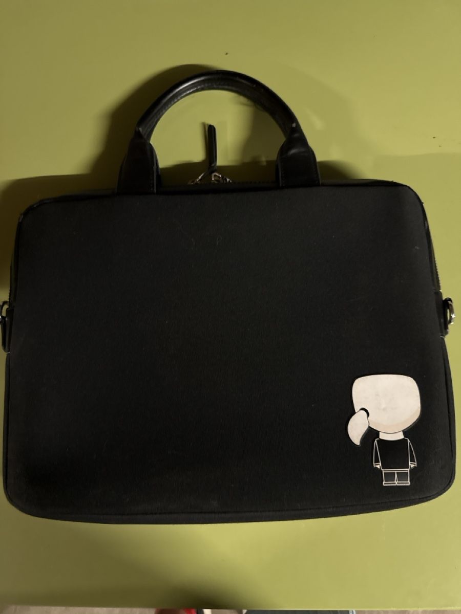Karl Lagerfeld Taschen: Karl Lagerfeld Laptoptasche – Gebraucht aus Münsingen von Bartii95