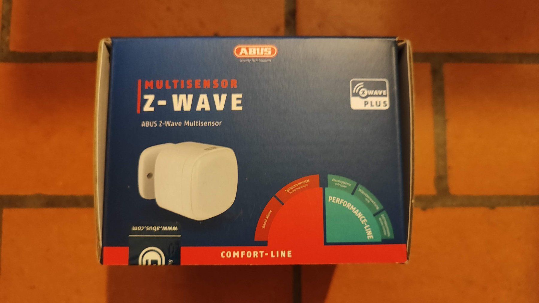 Componenti elettronici: *NEU & OVP!!* ABUS Z-Wave Multisensor SHBW10000 – Nuovo e nell'imballaggio originale da Zürich venduto da techguru007