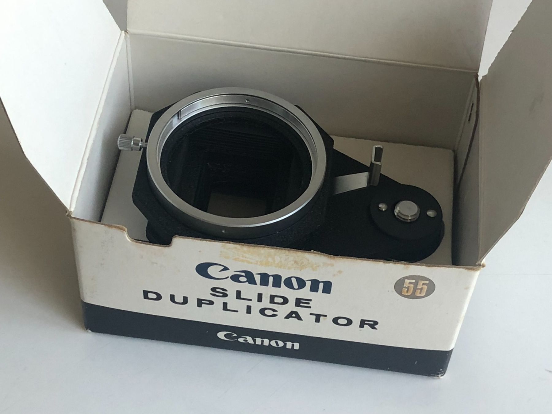 Canon Unità & Adattatore: Canon Slide Duplicator 55 – Usato da Lommiswil venduto da canoga 6