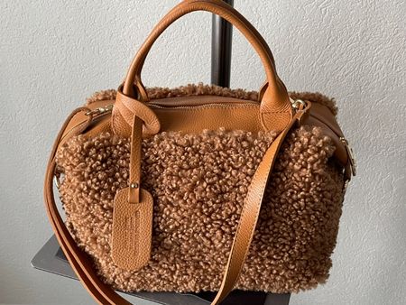 Tasche/ Handtasche/ Crossbody Teddy Tasche, Leder, NEU