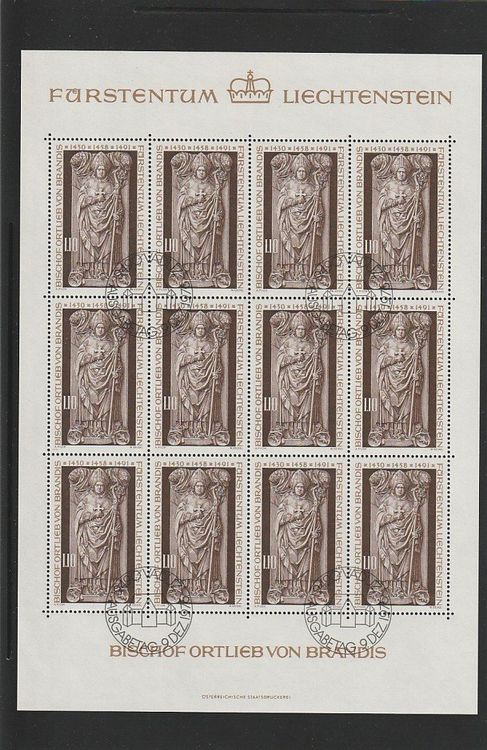 LI 1976/ Bogen**mit ET Stempel / Z Nr. 604 (Gebraucht) in Ramsen für CHF 1 mit Lieferung auf