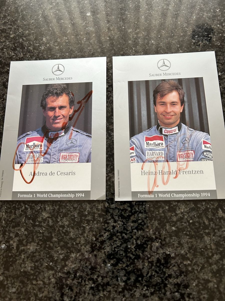 Autografi: Seltene Sauber F 1 Autogramme – Usato da Allschwil venduto da Haffelow