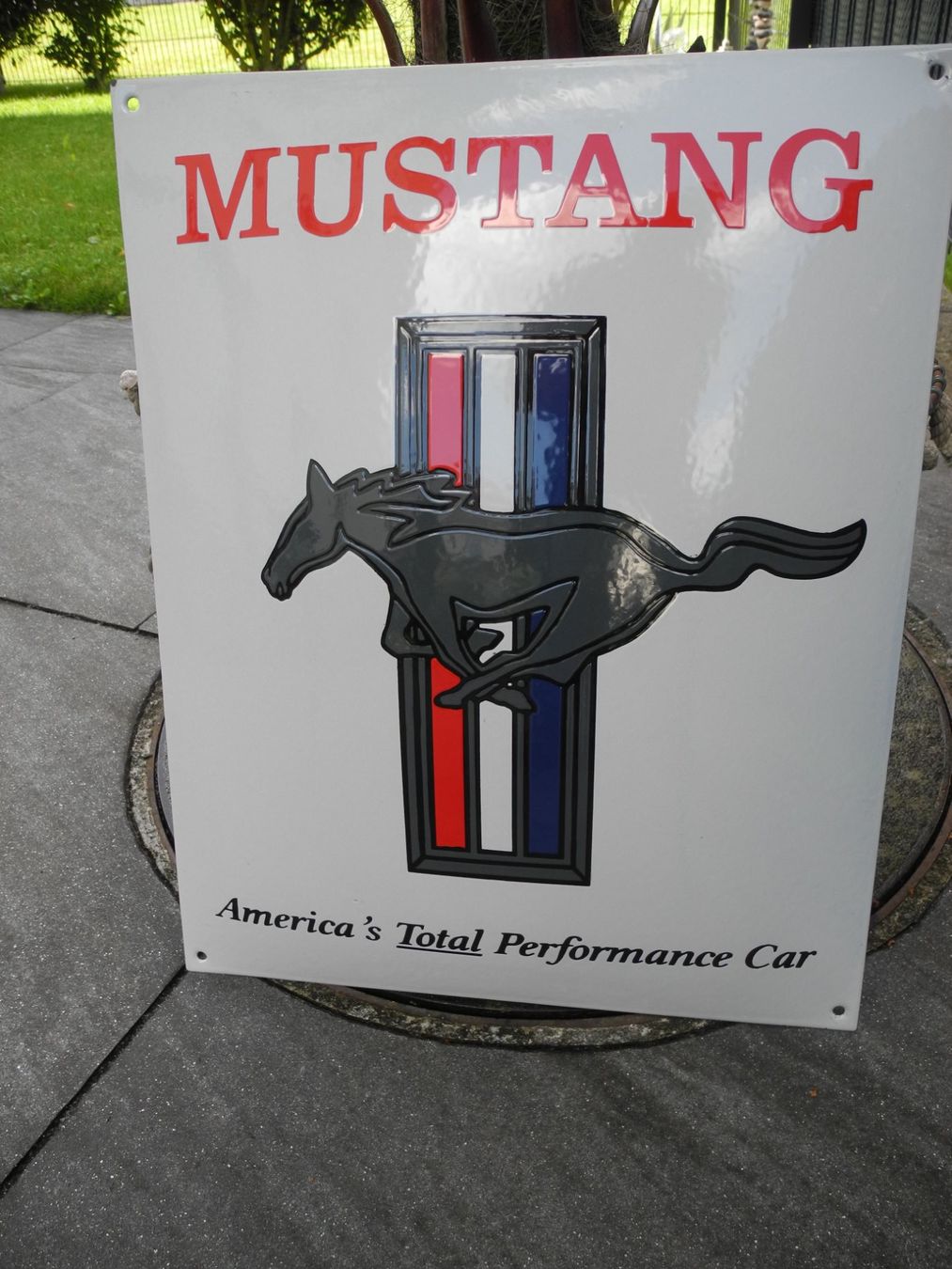 Insegne: MUSTANG EMAILSCHILD – Nuovo (secondo la descrizione) da Reinach AG venduto da Huckleberrysix 2