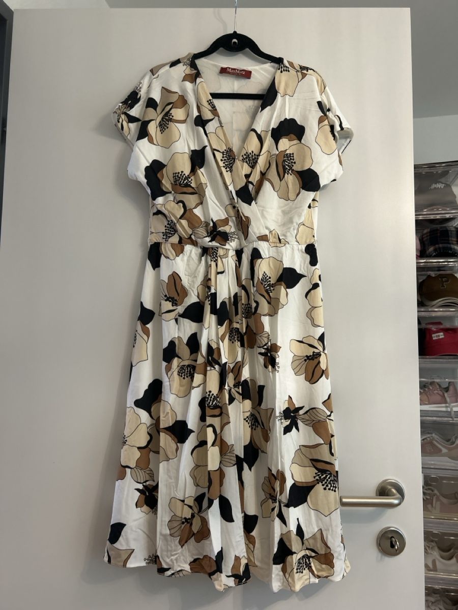 Max Mara Kleider: Max Mara Kleid mit Blumenmuster – Neu (gemäss Beschreibung) aus Wettingen von Trini16