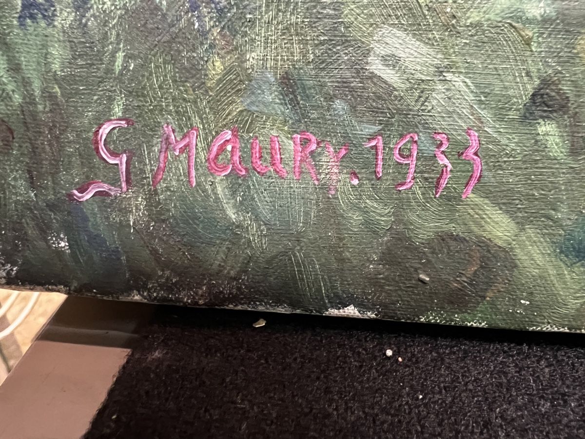 Dipinti: HUILE SUR TOILE SIGNÉE ET DATÉE 1933 – Usato da Genève venduto da Qanil77 4