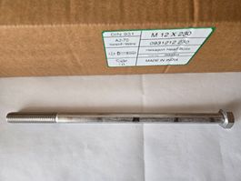Sechskant-Schraube mit Schaft DIN931-rostfrei A2 M12x230 mm