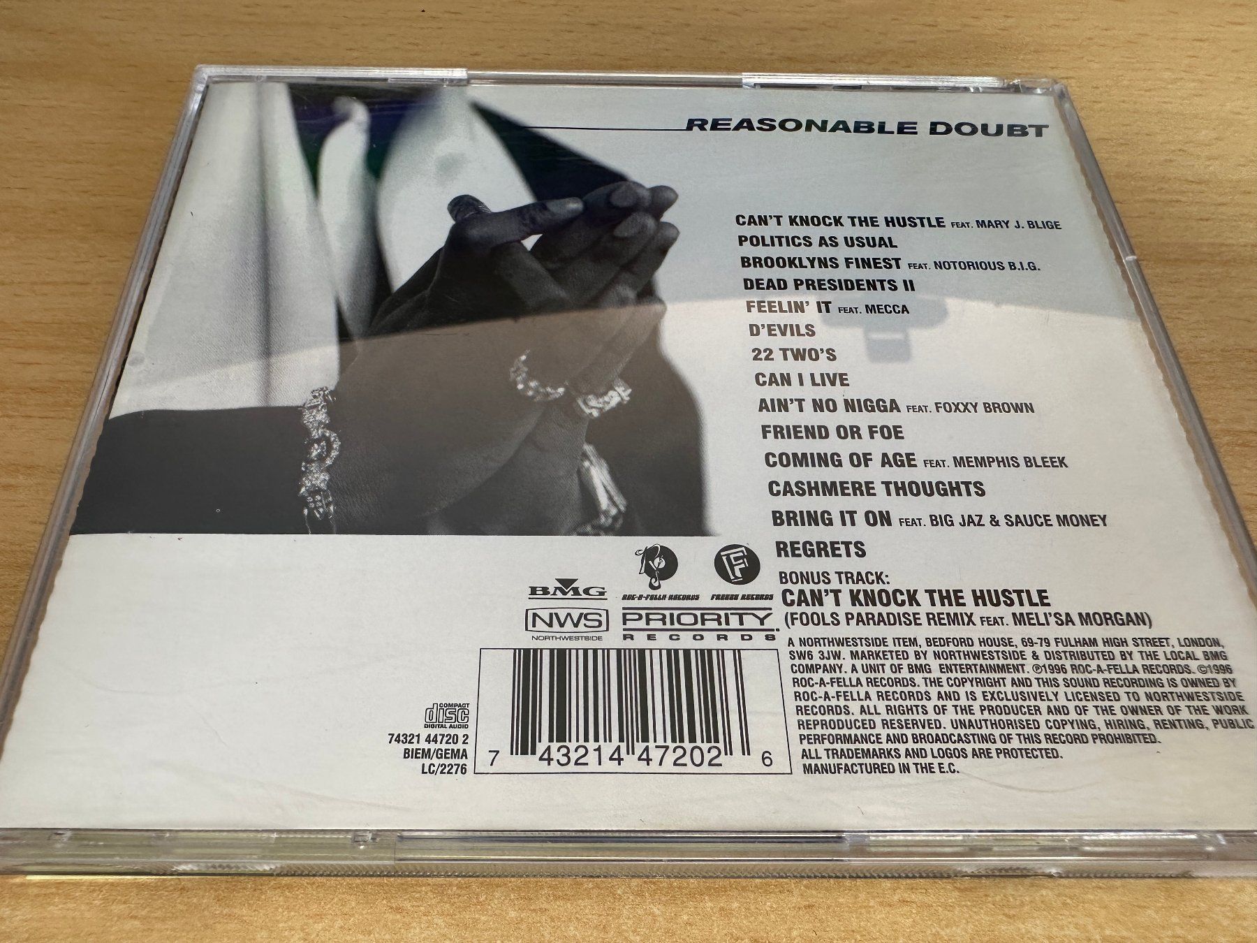 CD: Jaÿ-Z – Reasonable Doubt – Usato da Rikon im Tösstal venduto da Alpenmutz 1