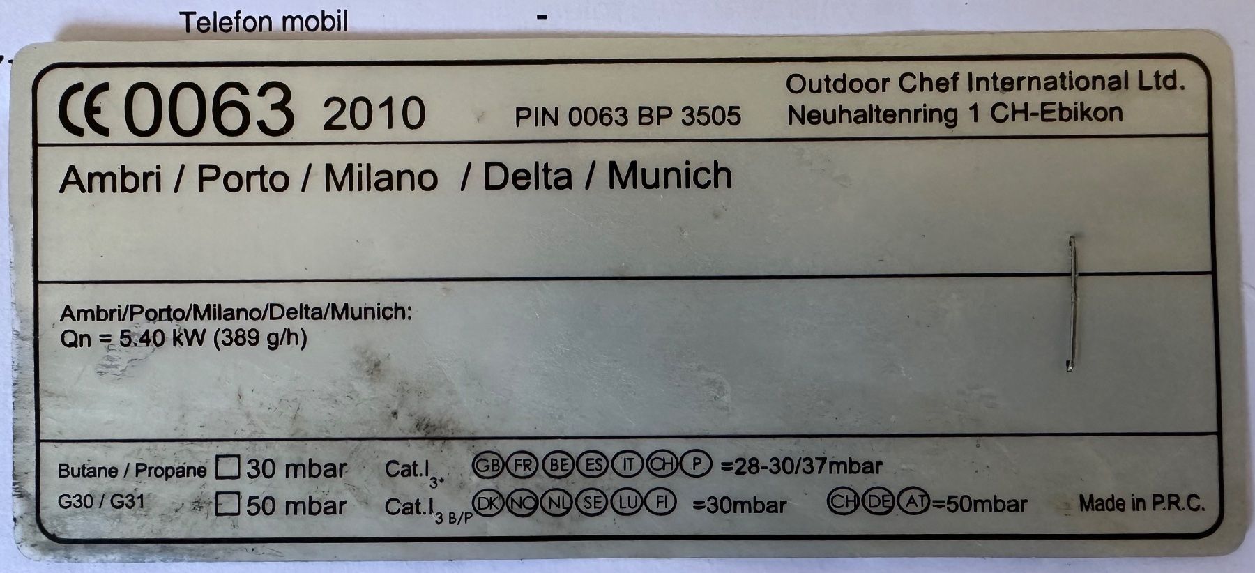 Outdoorchef Grils: Gaskugelgrill Outdoorchef Milano – D'occasion à Arlesheim par marathon313 4