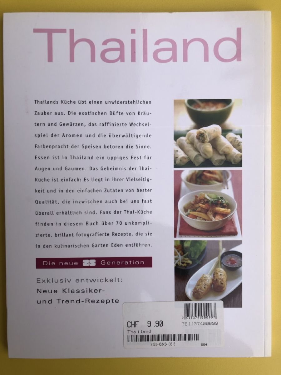 Libri: 2 Kochbücher Thailand + Soja & Tofu – Nuovo (secondo la descrizione) da Zuchwil venduto da Tim7272 4