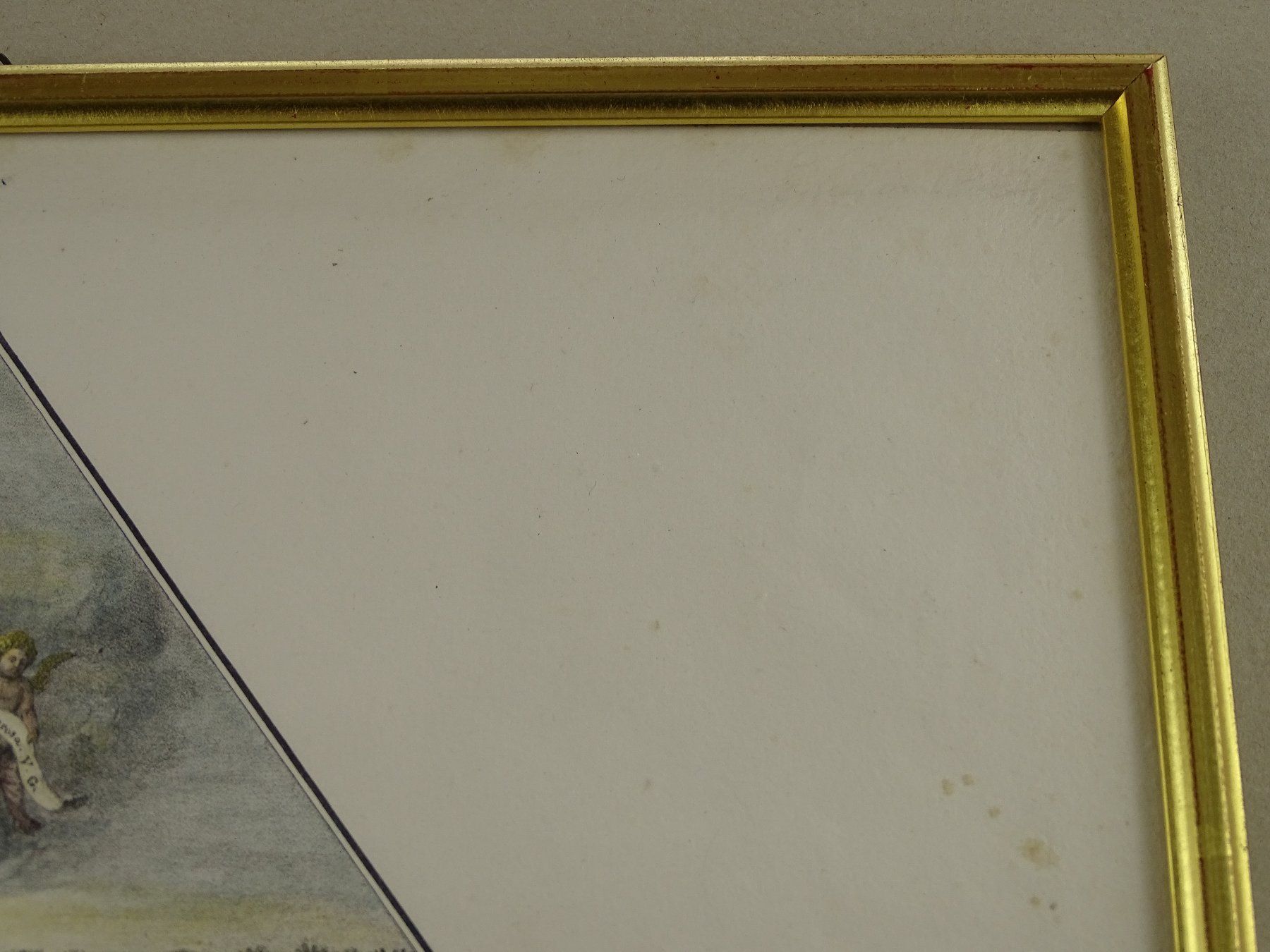 Incisioni: OBER-ESCHENBACH, LITHOGRAPHIE UM 1828 – Usato da Grüningen venduto da Kartensammler 5