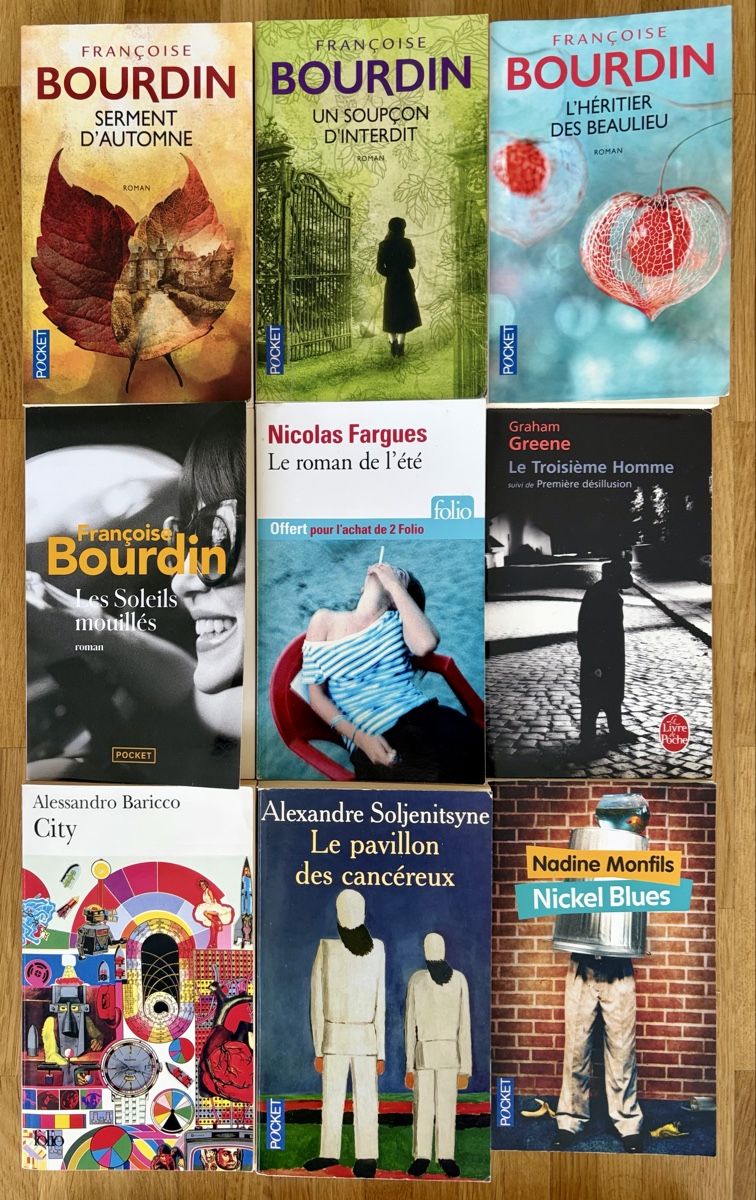 Livres: 36 romans inoubliables (format poche) – D'occasion à Fribourg par Robinson77 2