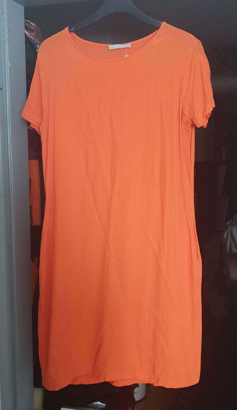 Stefanel Vestiti: Stefanel, Kleid in Orange Gr. 36 – Nuovo (secondo la descrizione) da Frenkendorf venduto da Moon111