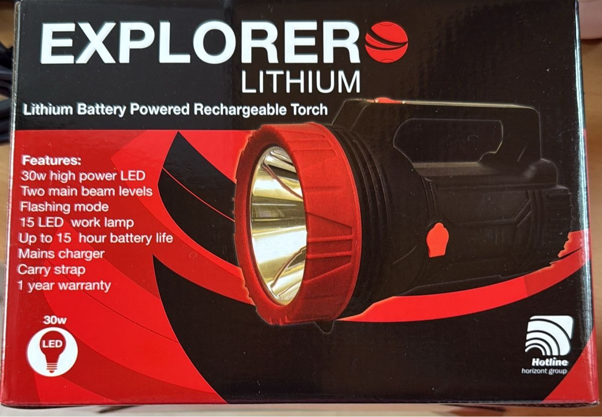 Lampade: Lithium Taschenlampe aufladbar – Usato da Röschenz venduto da Efs20051