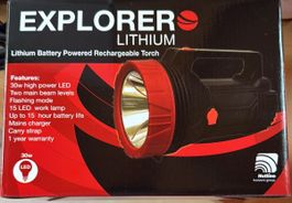 Lithium Taschenlampe aufladbar