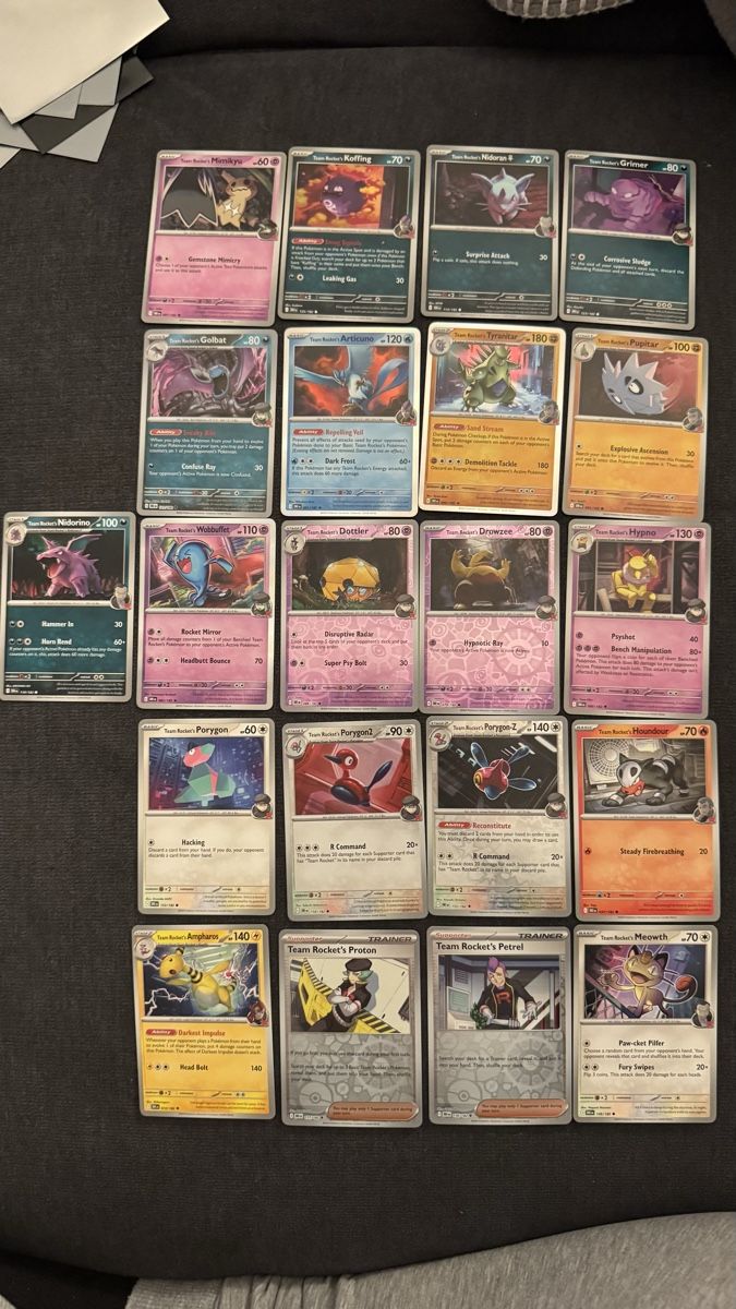 Pokémon Carte collezionabili: 21 Pokémon Karten Sammlung - Team Rocket Set – Nuovo (secondo la descrizione) da Dietlikon venduto da abd_7qwy