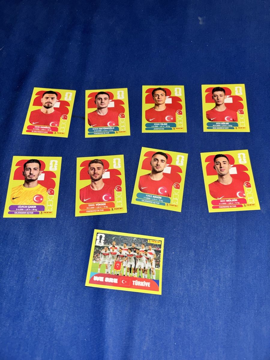 Panini Carte collezionabili: Türkei 9x panini – Nuovo (secondo la descrizione) da Olten venduto da Melxnie_46
