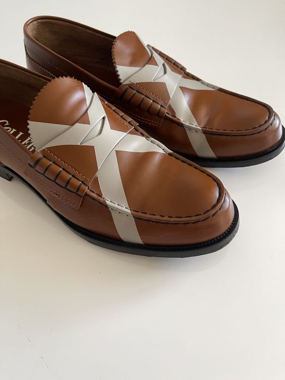 College Loafer UVP €420,00 Gr. 43 Cognac Made in Italy (Gebraucht) in ...