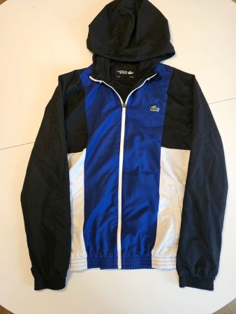 Lacoste Sport Windbreaker Jacke Farbe Blau Schwarz Weiss ...