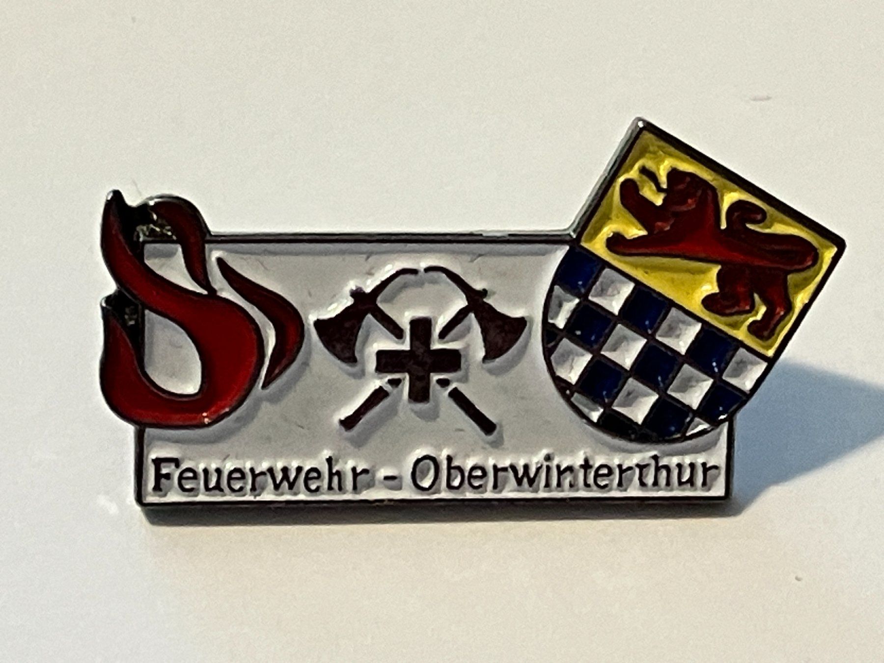 Placchette & Badge: 1 Pin Feuerwehr Oberwinterthur – Usato da Basel venduto da djwwpp