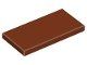 Lego Reddish Brown Tile 2 x 4 5 Stück