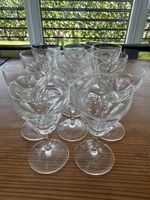 11Kristall/ Likörgläser, Bleikristall, Top! Baccarat?