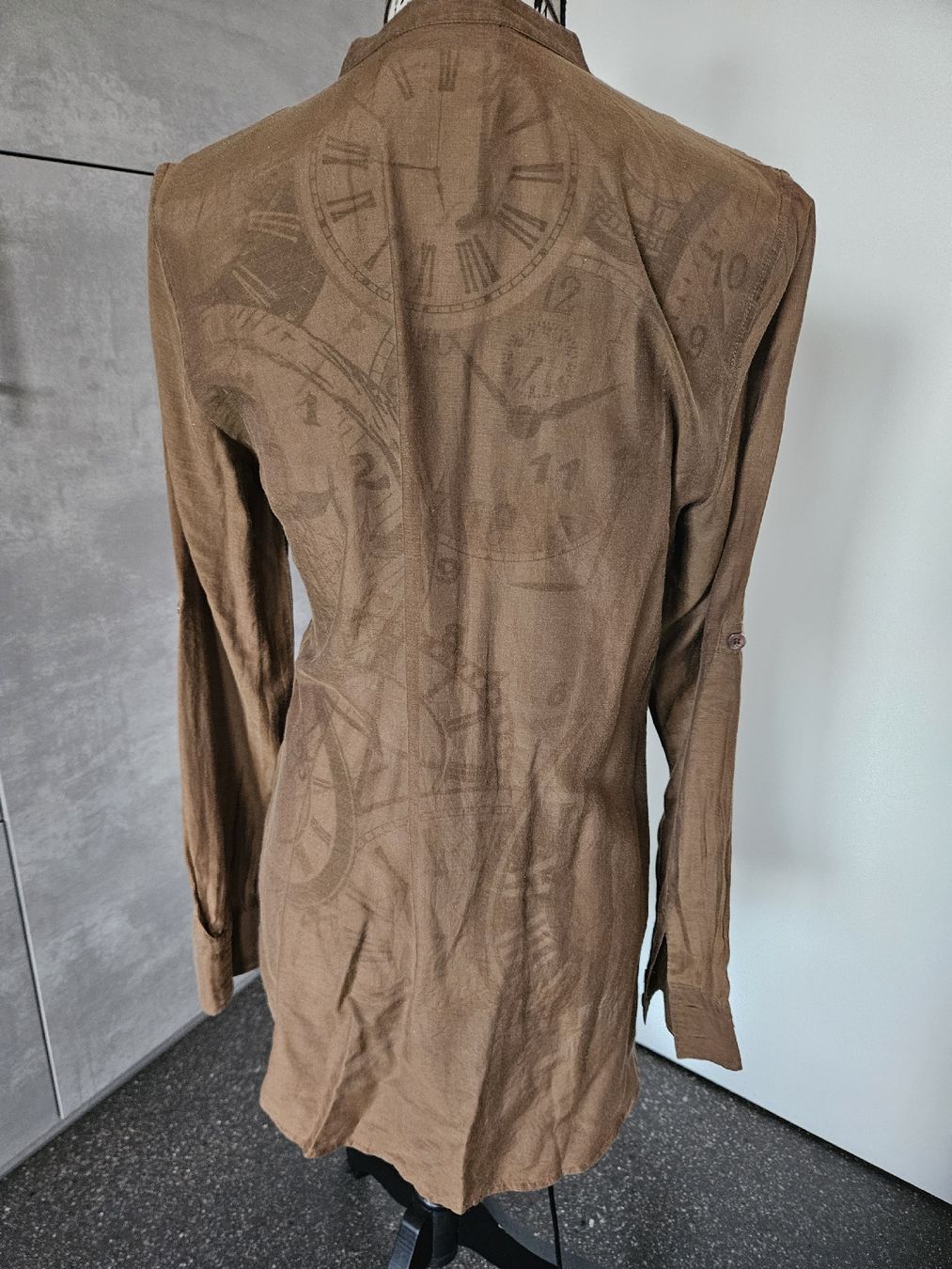 Hallhuber Tuniken: Hallhuber Tunika Bluse, Gr. 36, braun – Neu (gemäss Beschreibung) aus Anwil von tamoos 2