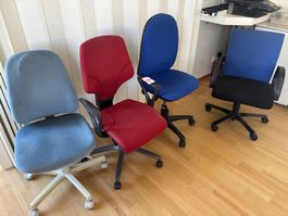 3 Bürostühle (Lot 630) 8108 Dällikon