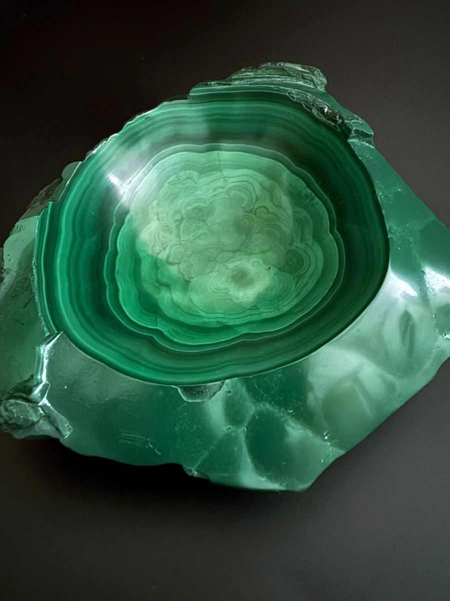 Mineralien & Heilsteine: Malachit Schale - Vide Poche – Gebraucht aus Luzern von downtonabbey 8