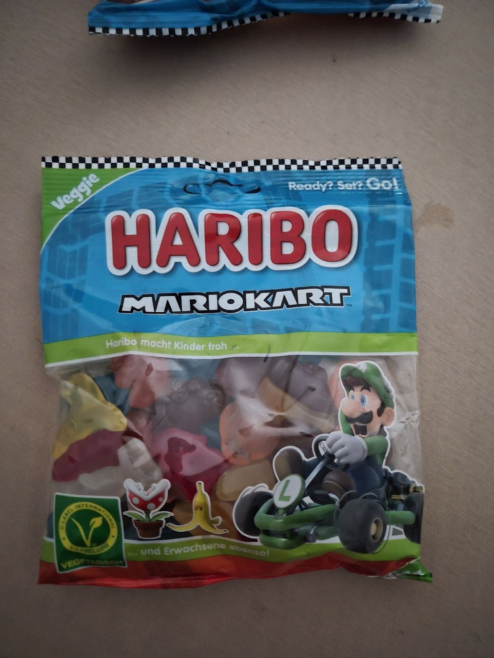 Haribo Cibi & Specialità: Haribo x Mario Kart: Limited Edition – Nuovo e nell'imballaggio originale da Wabern venduto da konbini 2
