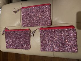 3 Kosmetiktaschen pink neu / Party Give away 19 x 13.5cm