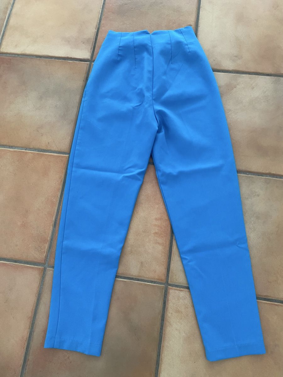 Pantaloni: Elegante Hose, türkis, Gr. 32 – Usato da Dornach venduto da Dlimi 1