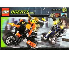 Lego 8967 Goldzahns Flucht (2009) RAR! Agents
