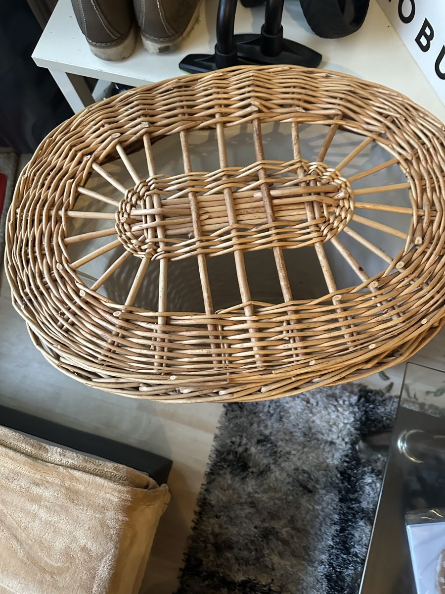 Wäschekörbe: Ratan Waschkorb – Neu (gemäss Beschreibung) aus Basel von Ivana_4 3