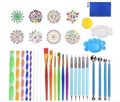 Kit de loisir créatif Mandala 35 pièces