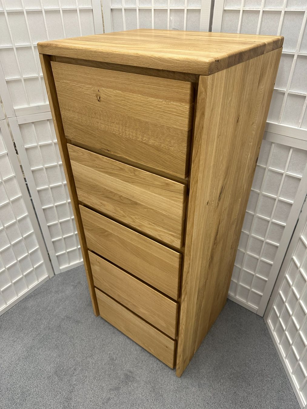 Cassettiere: Kommode RÖDVIG Wildeiche massiv 47 x 113 cm – Nuovo e nell'imballaggio originale da Unterentfelden venduto da moebelrufli 5