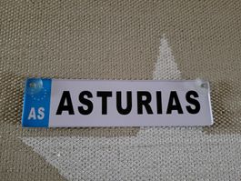 Asturias Schild