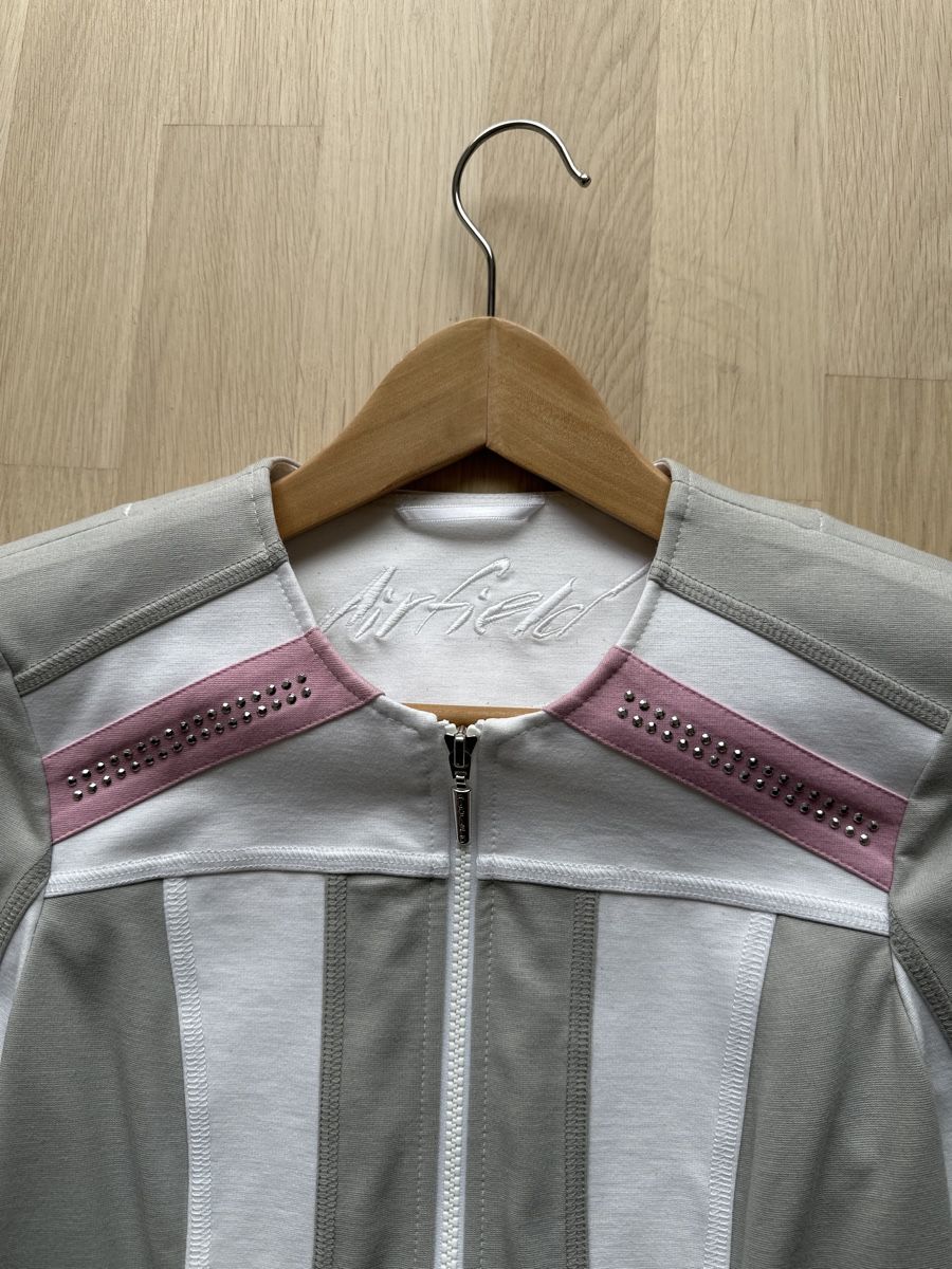 Airfield Jacken: AIRFIELD Jacke, NEU, Gr. 36, hellgrau/weiss/rosa – Neu und originalverpackt aus Dübendorf von Bella1177 1