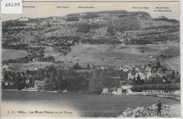 Le Mont Pelerin vu de Vevey