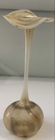Vase en verre mousseline