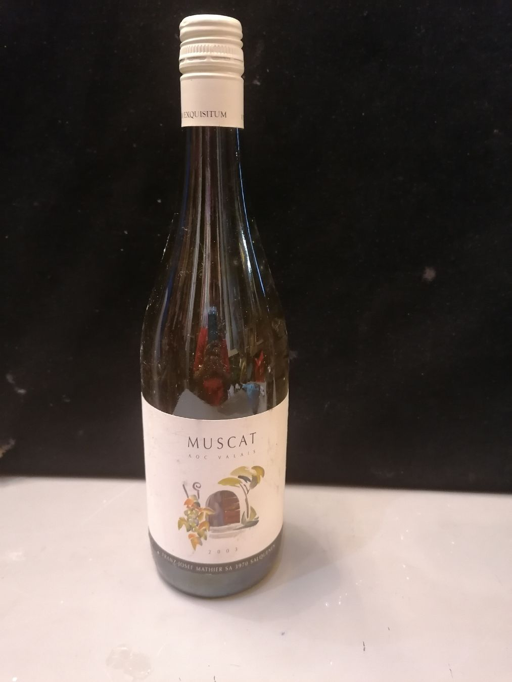 Wein: Muscat AOC Valais 2003 - Vin blanc du Valais – Neu (gemäss Beschreibung) aus Genève von Leboucheoreilles