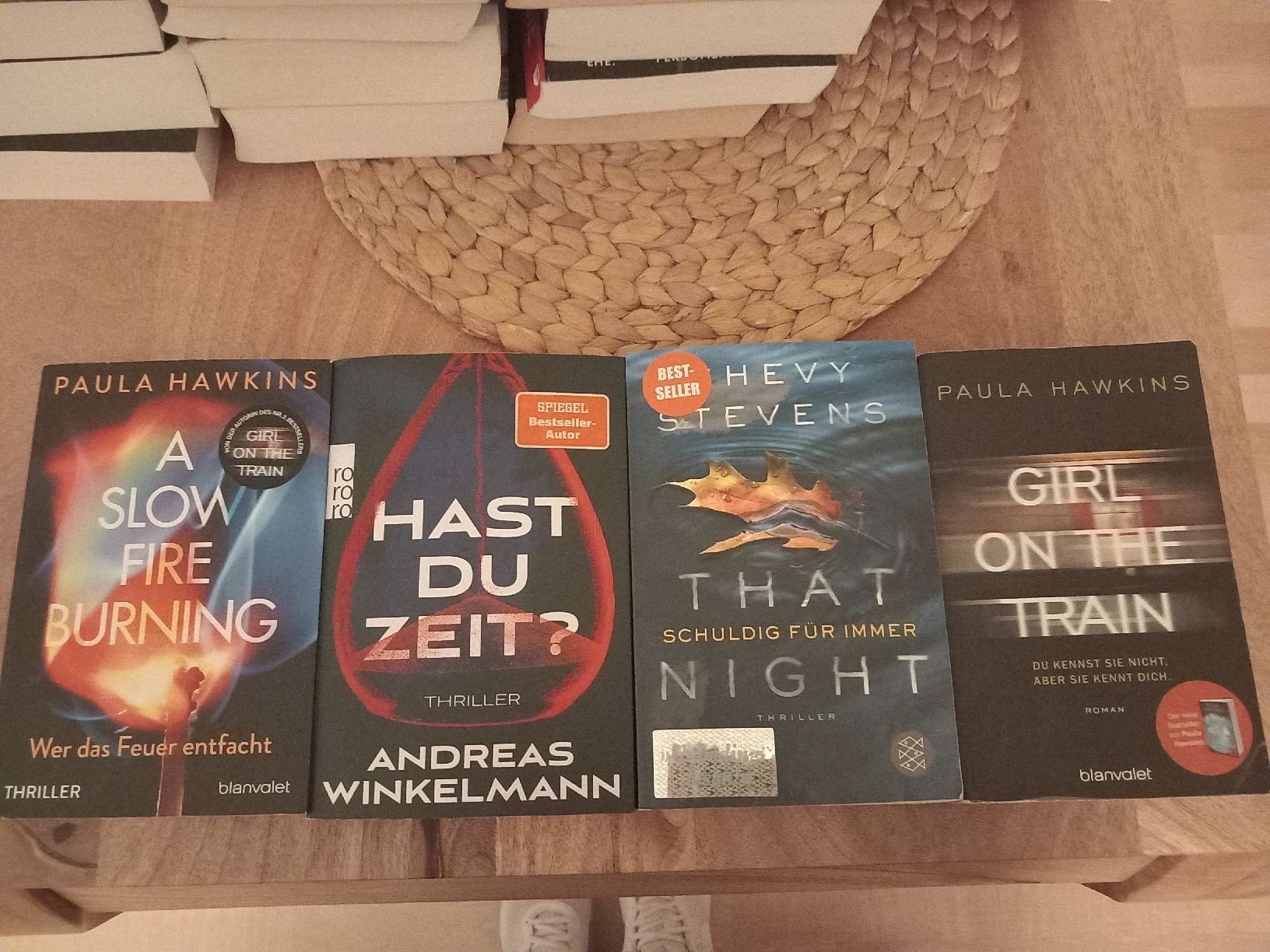 Livres: Bücherpaket, Thriller 4x – D'occasion à Wanzwil par lonelybeachhouse